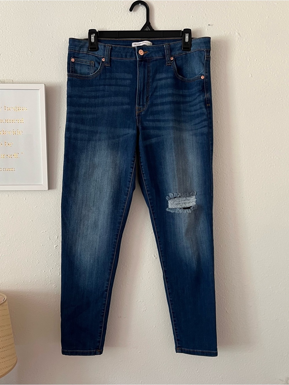 Celebrity pink jeans